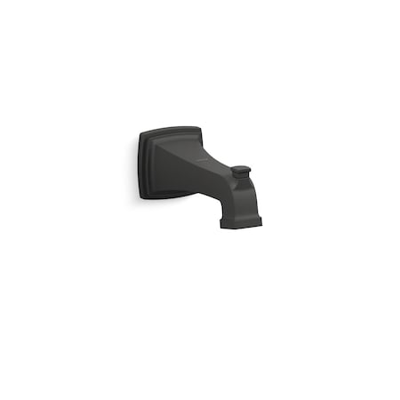 Kohler Riff Tub Spout With Diverter Matte Black 27406-BL